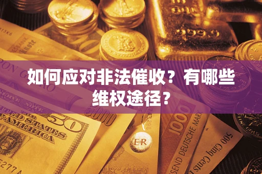 北京如何应对非法催收？有哪些维权途径？