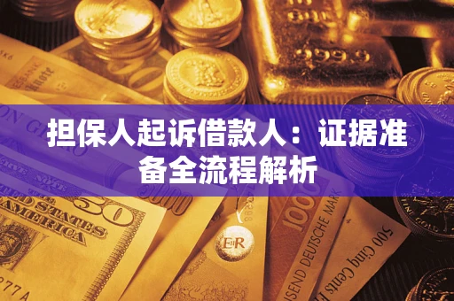 北京担保人起诉借款人：证据准备全流程解析