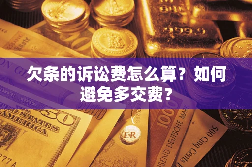北京欠条的诉讼费怎么算？如何避免多交费？